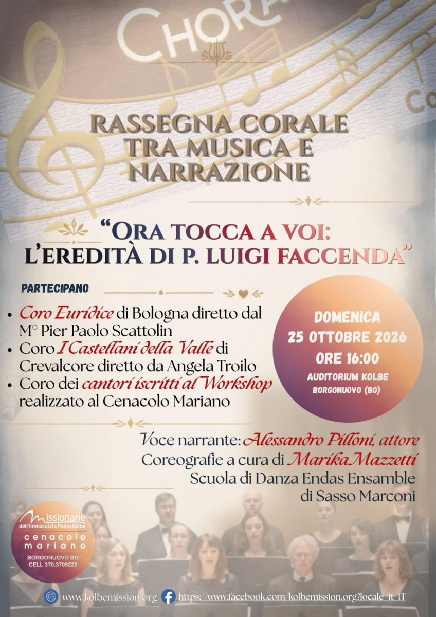 Rassegna corale tra musica e narrazione